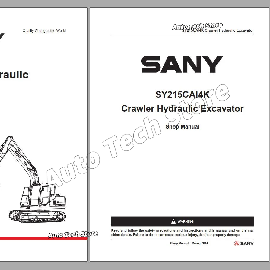 Voor Sany Heavy Equipment Shop - Heavy Equipment Pdf recensie en prijs