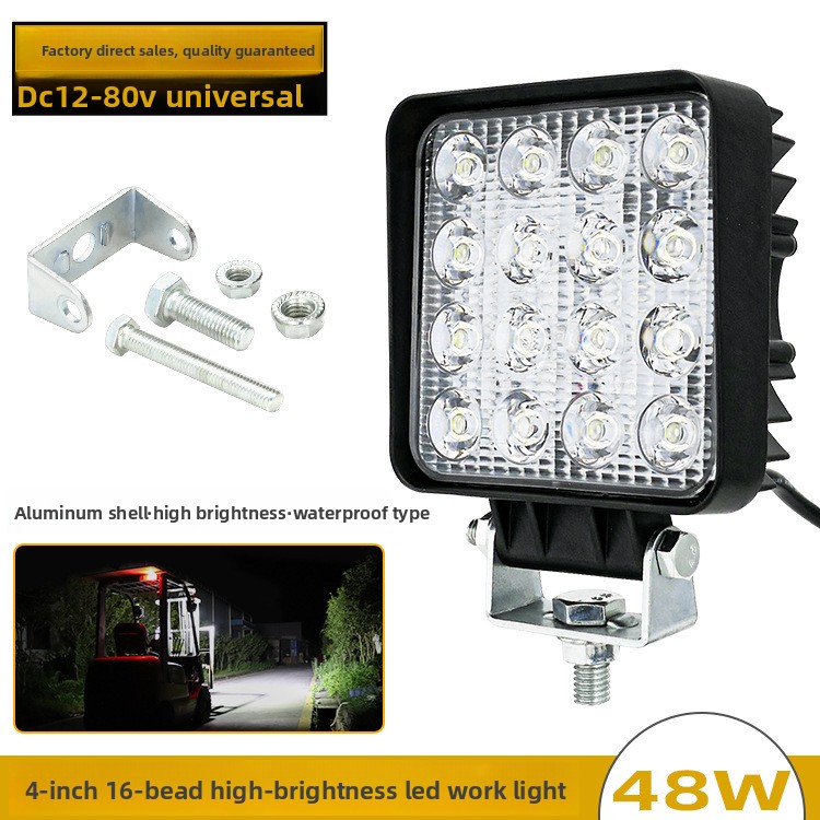 48W 16LED 4 inch 12V 24V LED w - Heavy Equipment Forklift recensie en prijs
