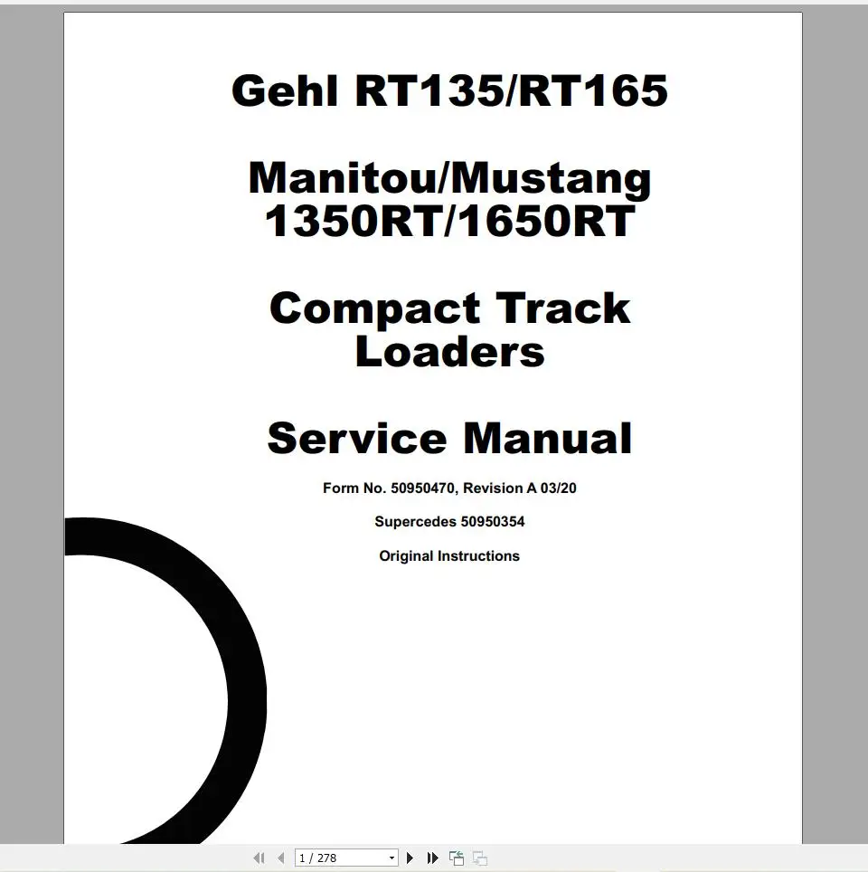 SpecDiag GEHL Machinery Heavy  - Heavy Equipment Pdf recensie en prijs