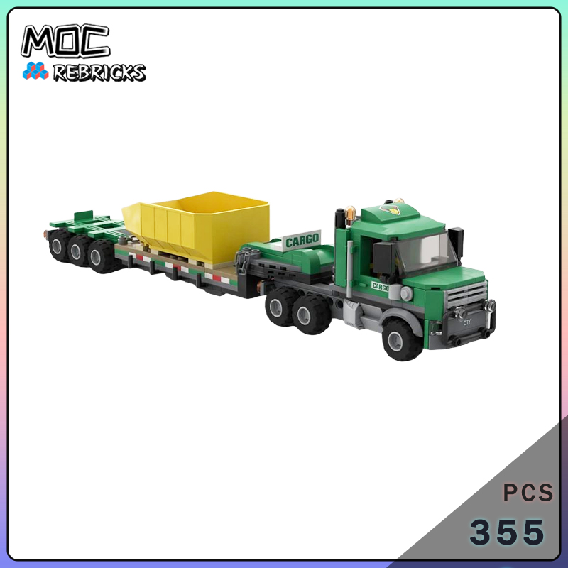 MOC zware vrachtwagen en diepl - Heavy Equipment Pdf recensie en prijs