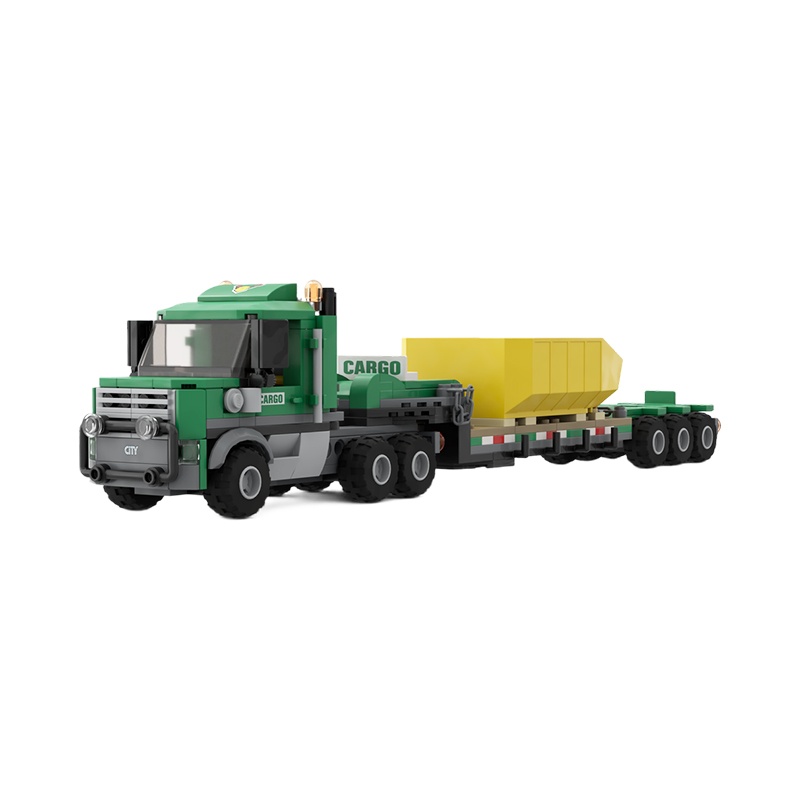 MOC zware vrachtwagen en diepl - Heavy Equipment Pdf recensie en prijs