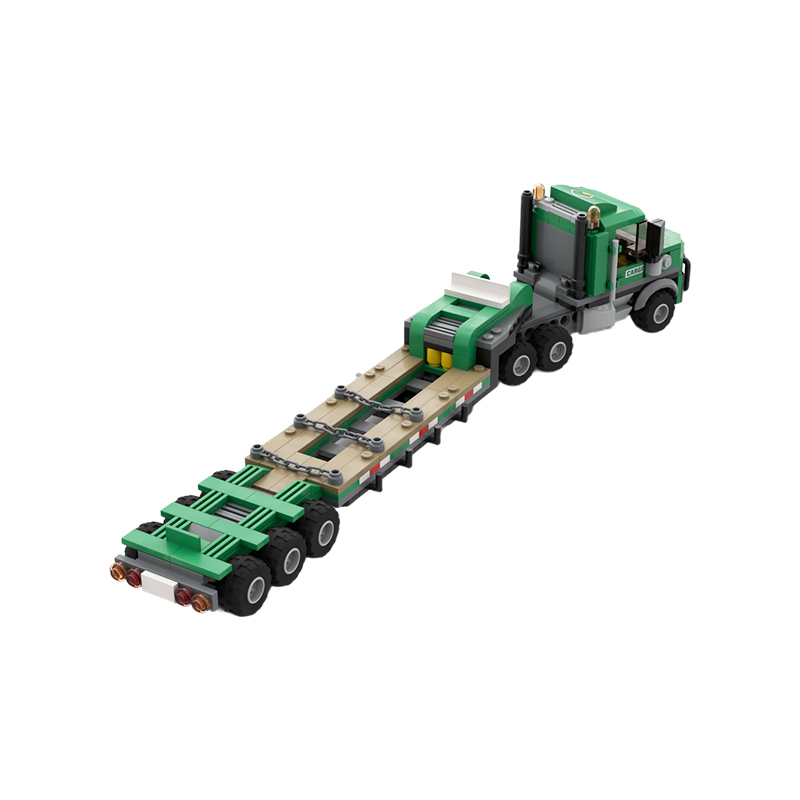 MOC zware vrachtwagen en diepl - Heavy Equipment Pdf recensie en prijs