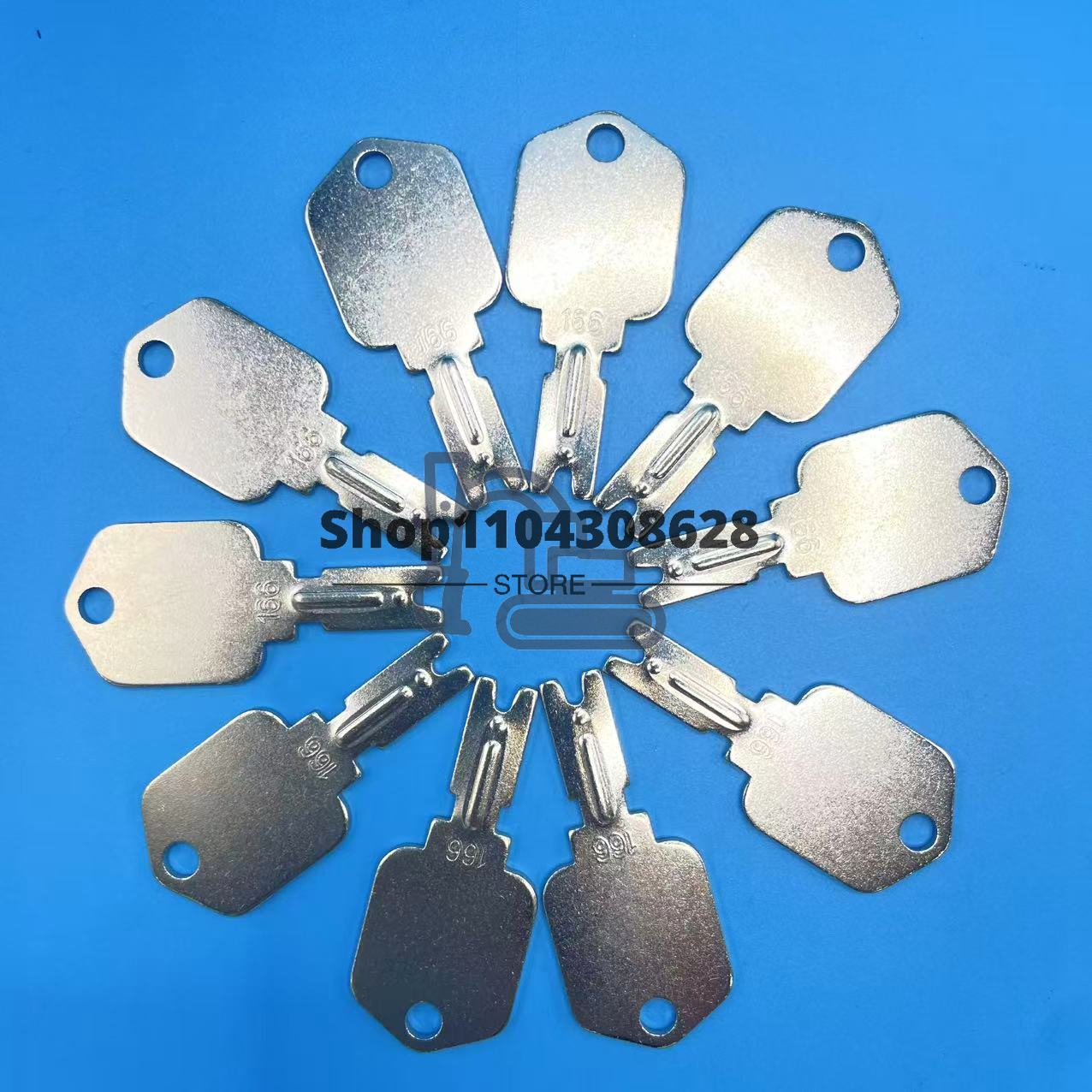 10PCS 166 Contactsleutels Heft - Heavy Equipment Forklift recensie en prijs