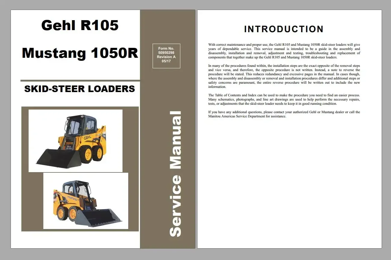 SpecDiag Mustang Machinery Hea - Heavy Equipment Pdf recensie en prijs